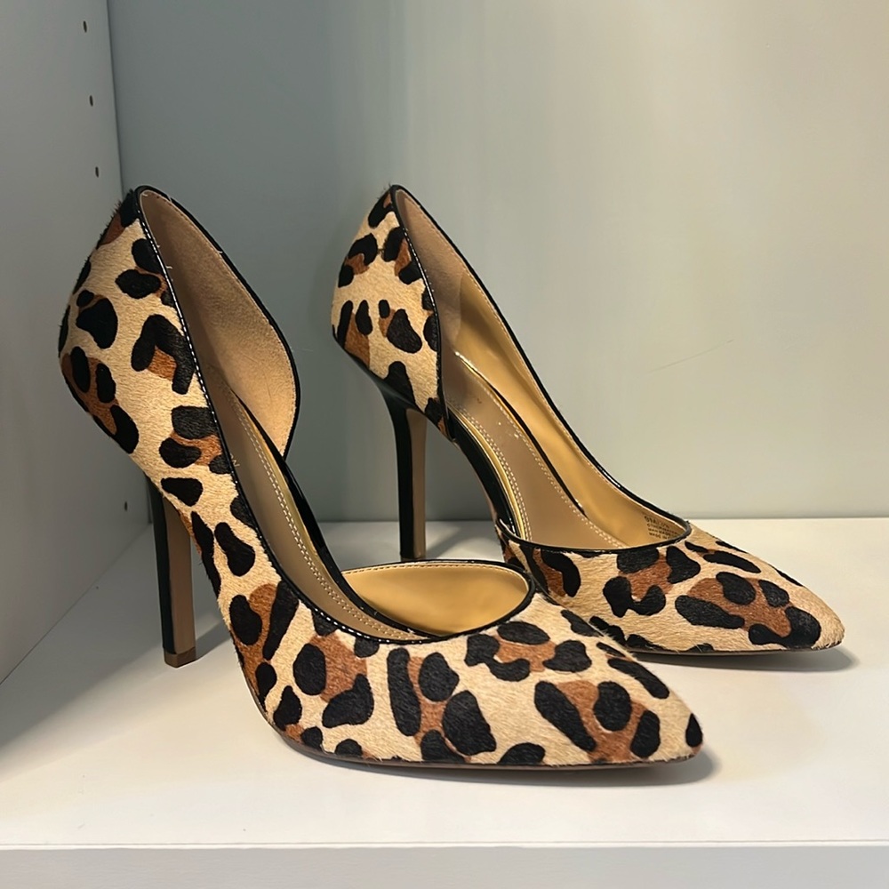 BCBGeneration Leopard print heels